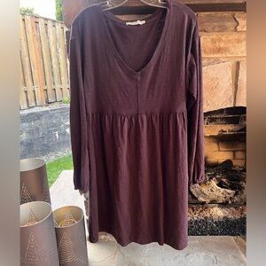 Black Mododoc  Long Sleeve Dress Medium